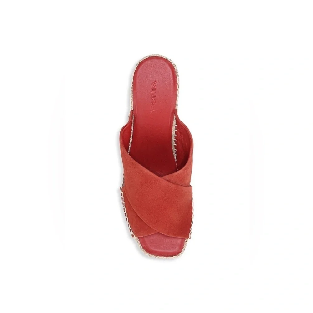 NEW Vince Gaelan Wedge Espadrille Sandals Size 10
